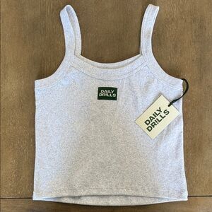 Daily Drills Heather Gray Tank